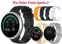 Белый ремешок для спортивных часов Polar Ignite, Ignite 2, Unite