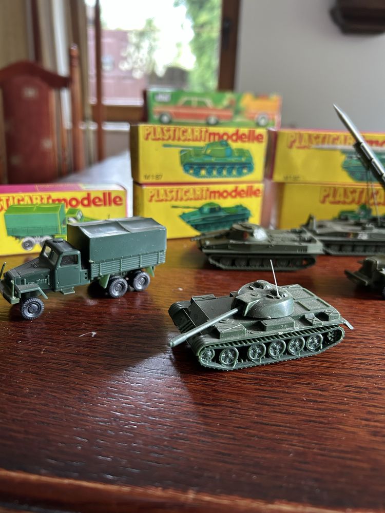 Plasticcart modelle stare wojskowe pojazdy PRL