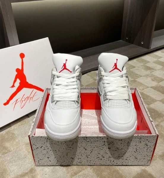 "koszykówki " Jordan_4_Retro_White_Oreo R.45