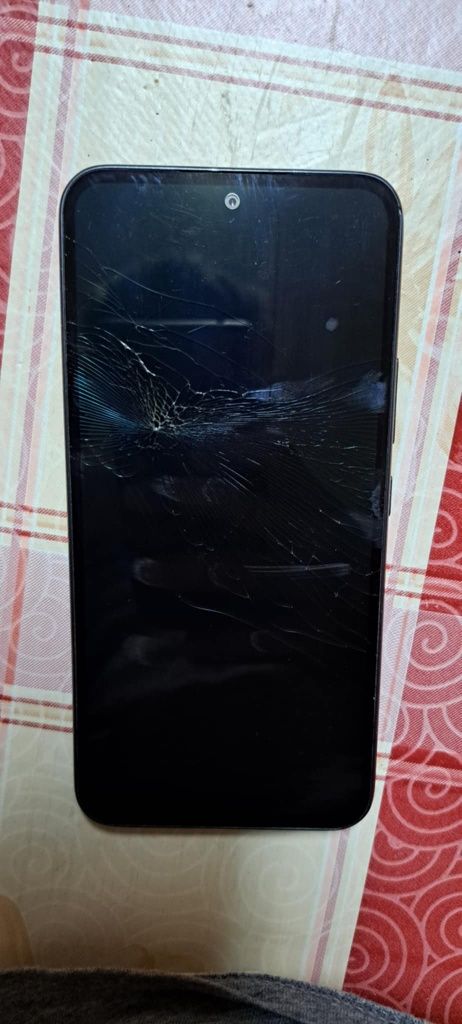 Samsung Galaxy A54 funcional, ecrã e traseira partida