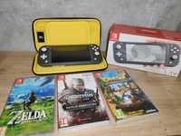 Konsola NINTENDO Switch lite + 4 gry