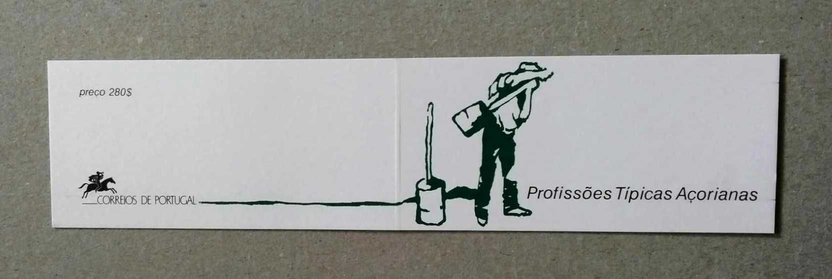 1991 – Carteira Nº81 – Profissões Típicas Açorianas (2º grupo)