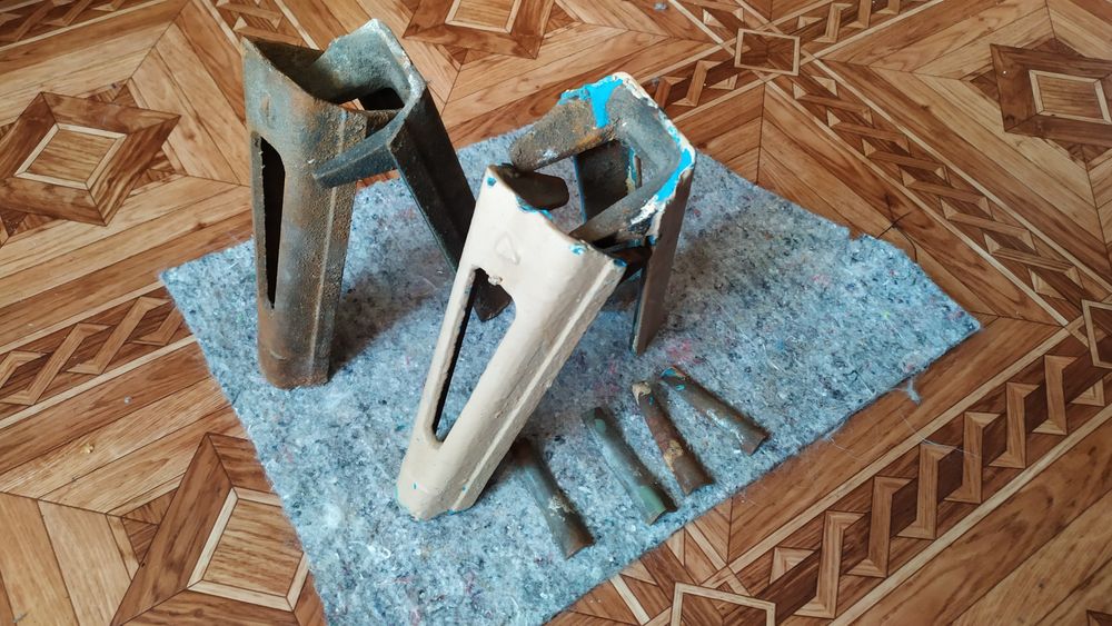 Ніжки чугунні для ванни.