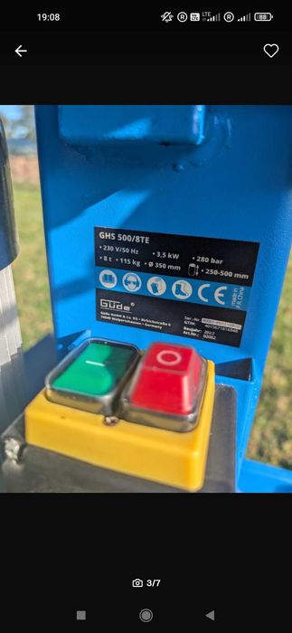 Łuparka do drewna 8 ton