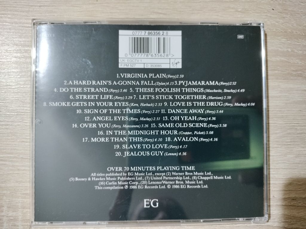 CD. Bryan Ferry - Roxy Music