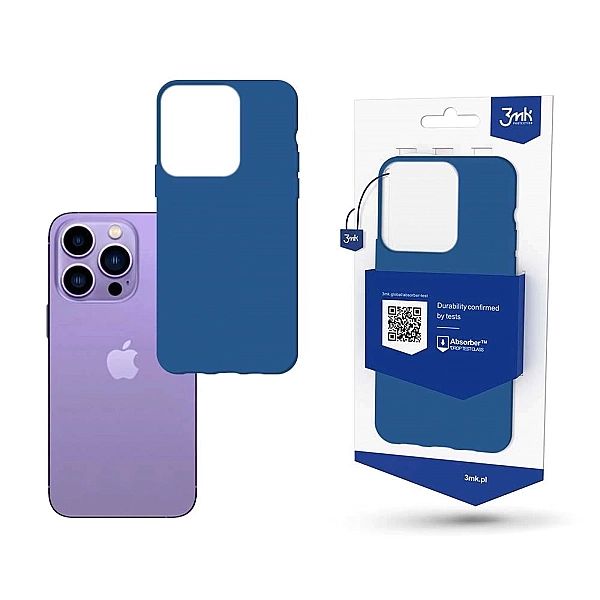 Etui 3mk Matt Case na iPhone 14 Pro Max - niebieskie