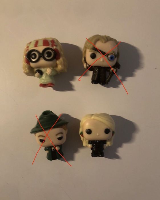 Фігурки гаррі потера із кіндер joy ОБМІНЯЮ/ПРОДАМ