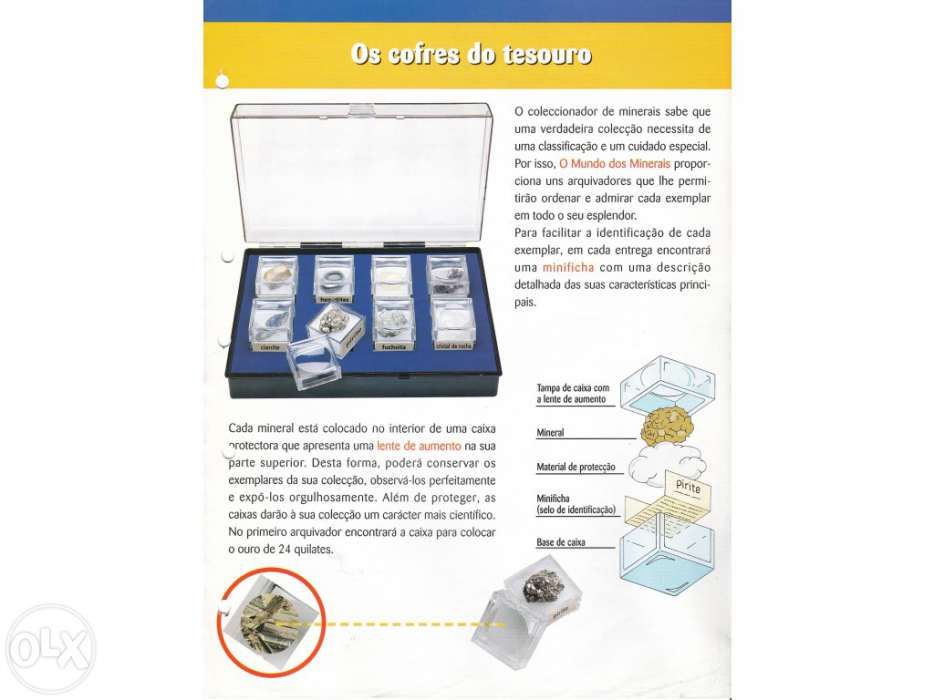 Minerais, Gemas e Pedras Preciosas