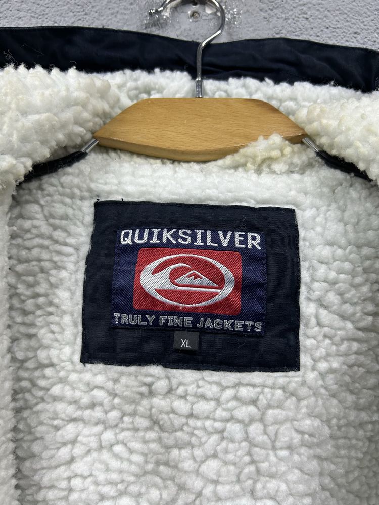 Куртка Quiksilver XL чоловіча парка шерпа red bull bwa