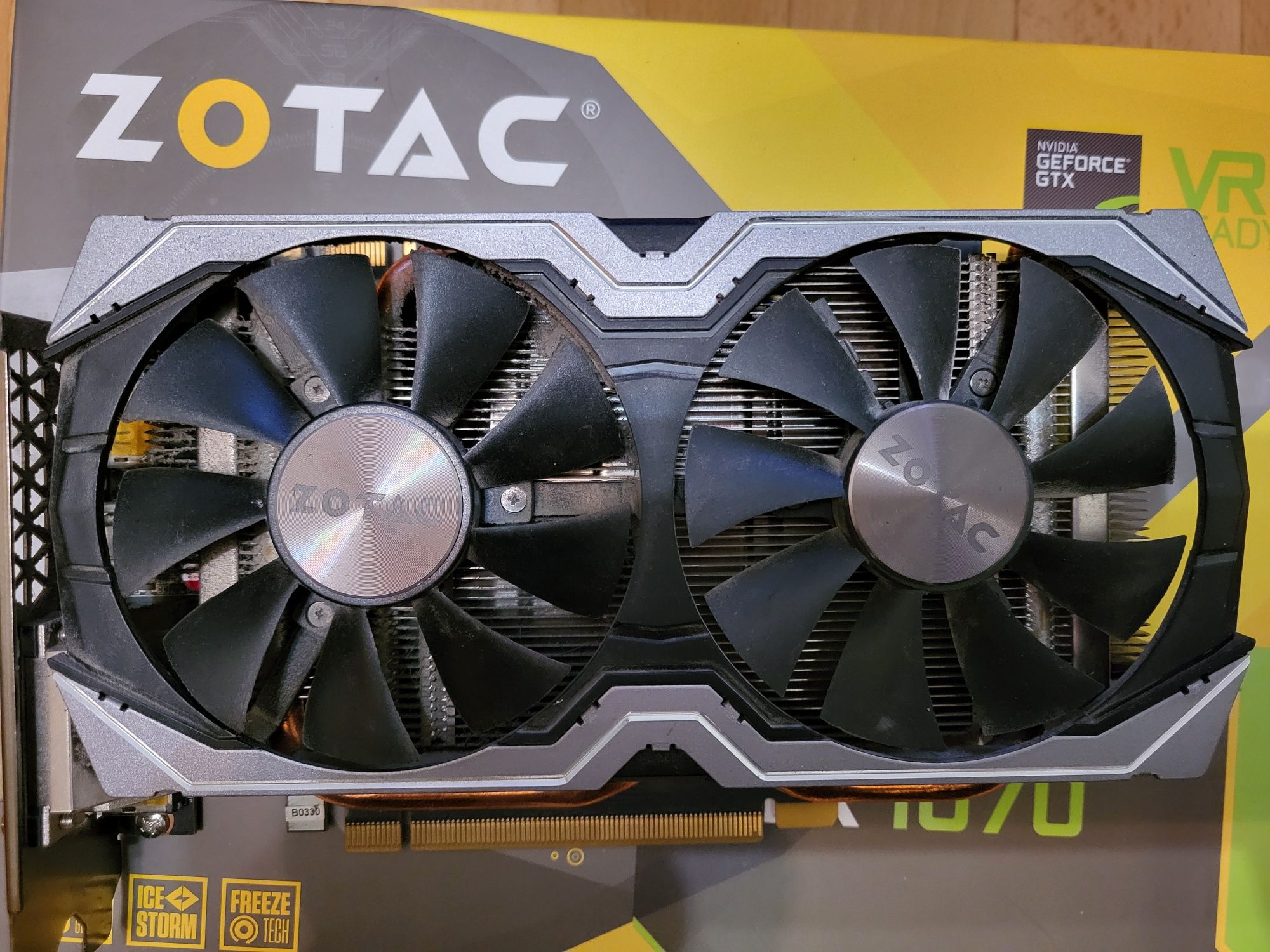 Видеокарта Zotac Nvidia GTX 1070 mini 8GB 256bit