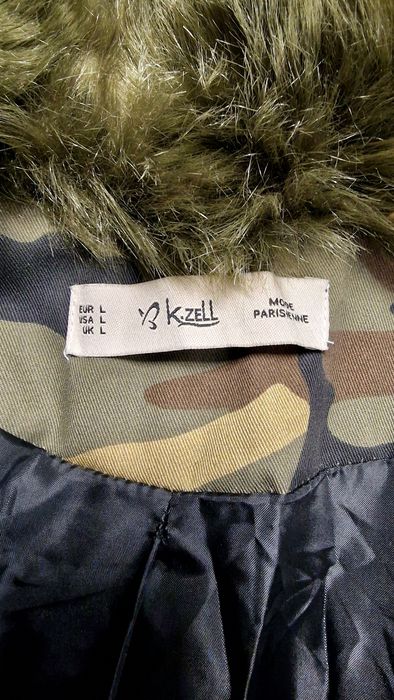 Kurtka Zimowa Parka Moro K.ZELL Futerko Jenot 40/L