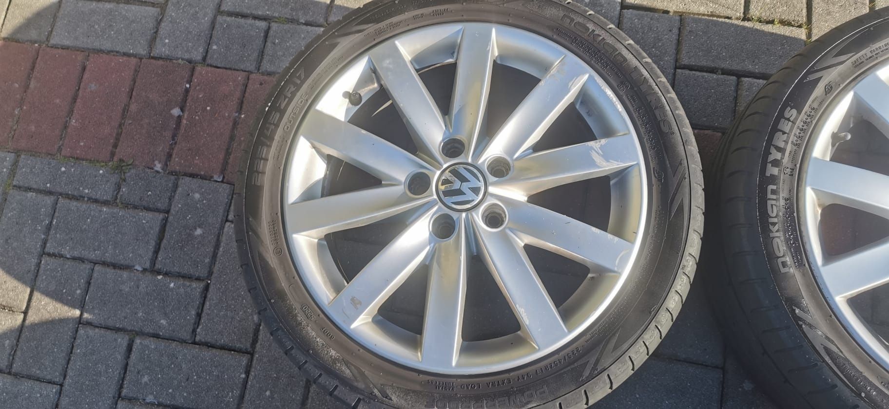 Alufelgi + opony letnie Nokian