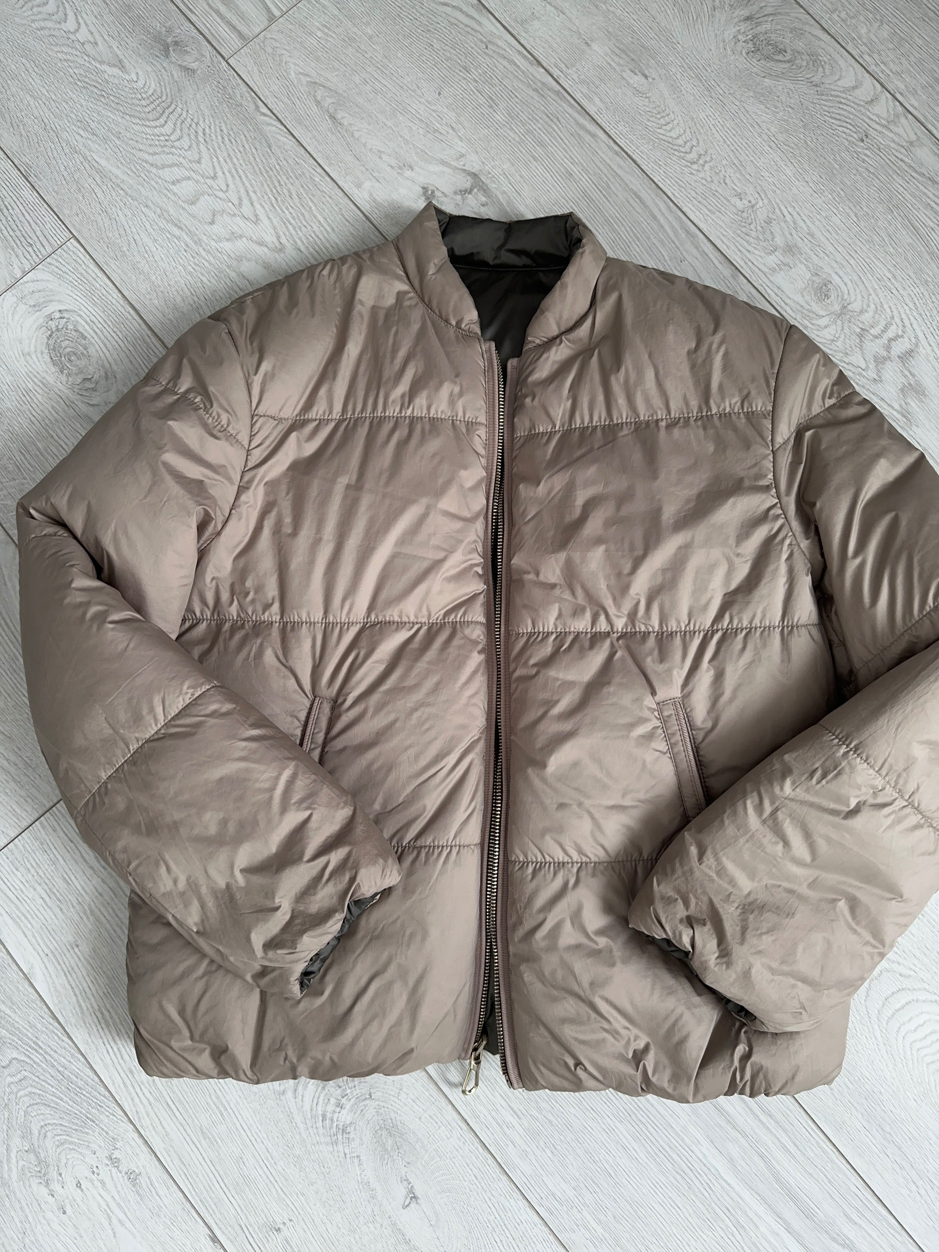 Пуховик двосторонній massimo dutti XS