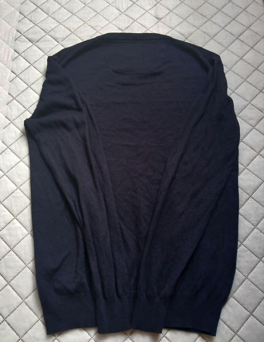 Sweter z Kaszmirem Granatowy M