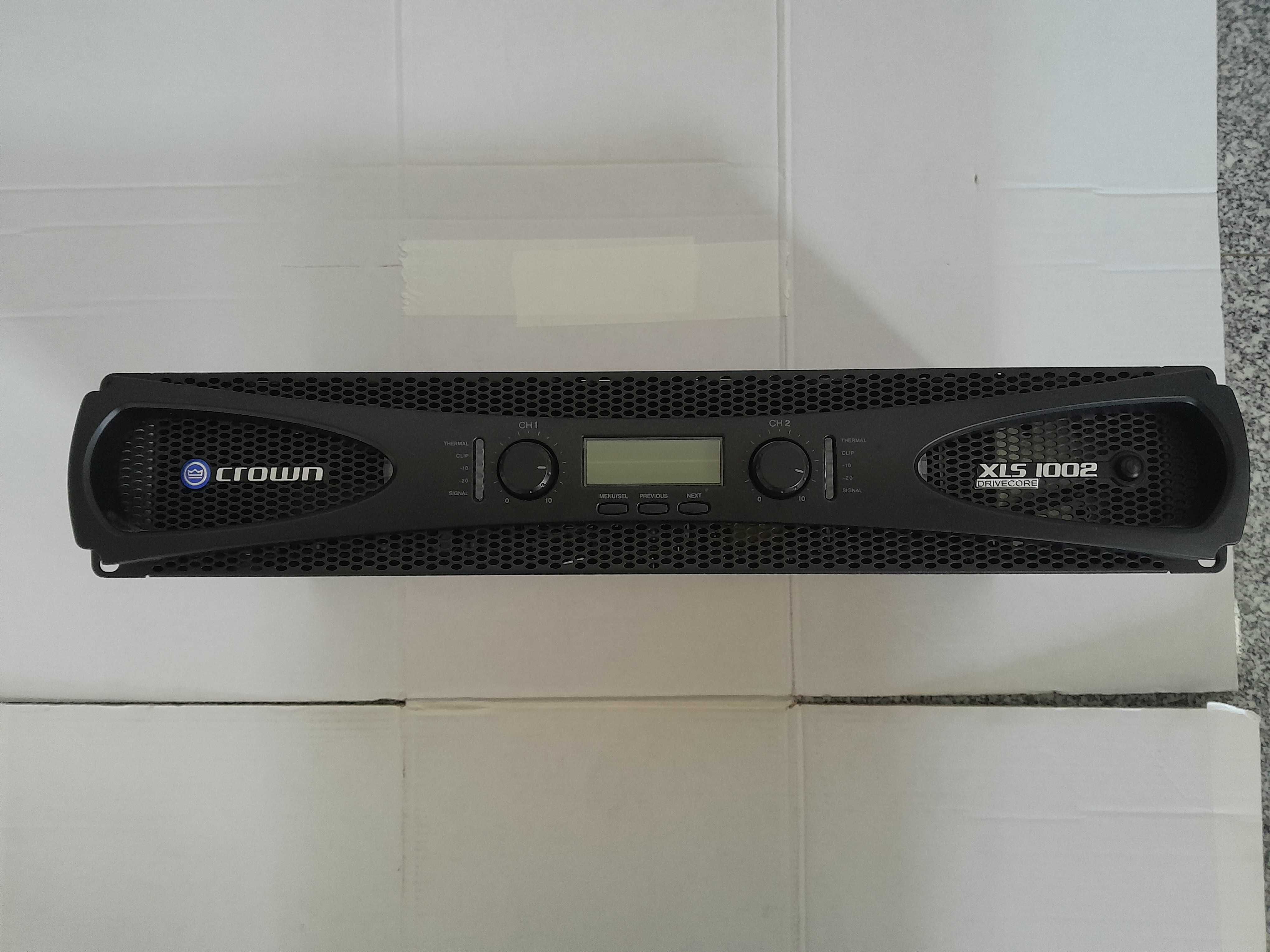 Amplificador Crown XLS 1002 Como Novo