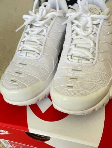 buty EspadryleNikeAirMaxPlusWhiteEspadryle R.37.5