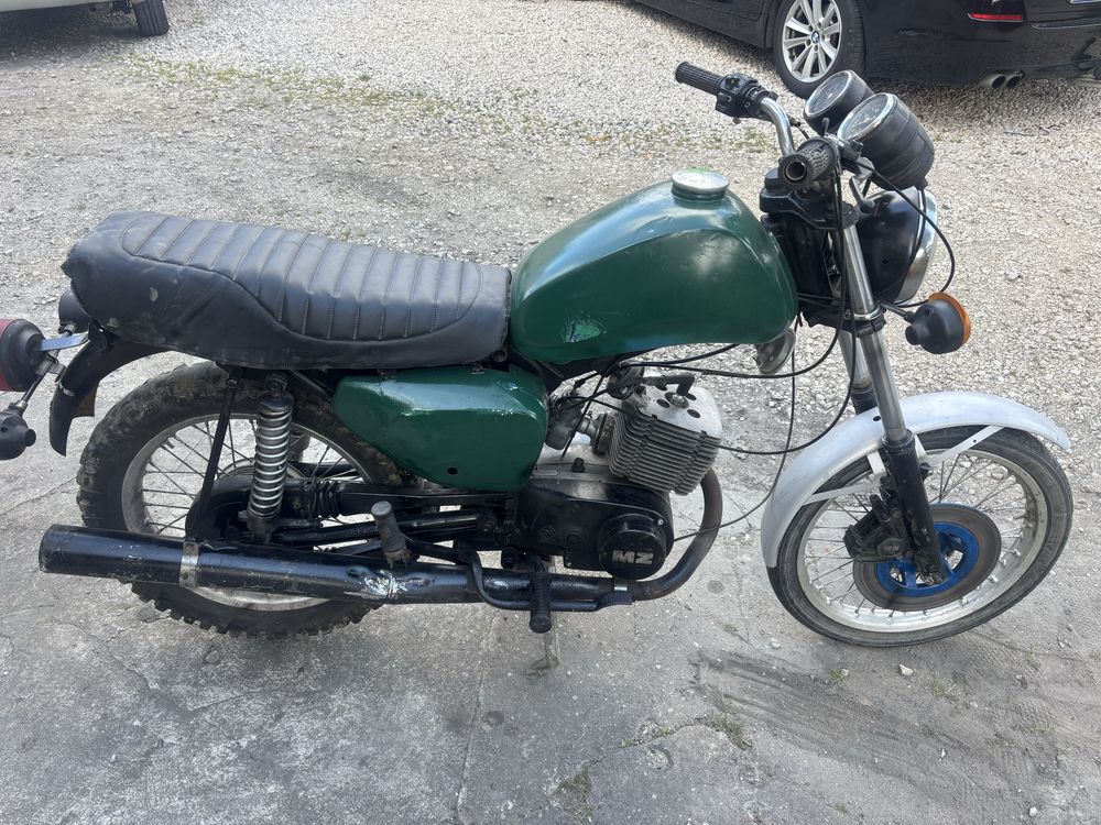 MZ ETZ 125 zielona