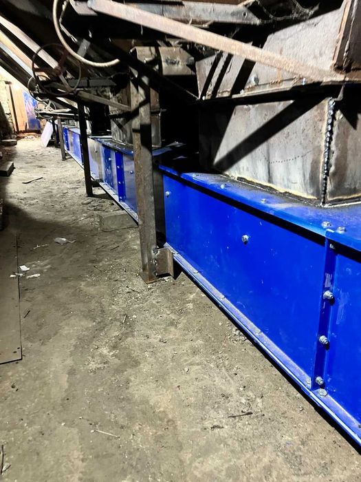 Траспортери скребкові для зерна, галерея для складів та ангарів млинів