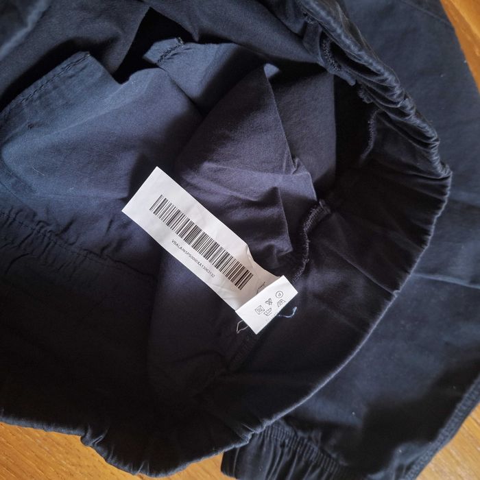 Spodnie męskie granatowe casual - materiałowe Vistula roz. 31/32