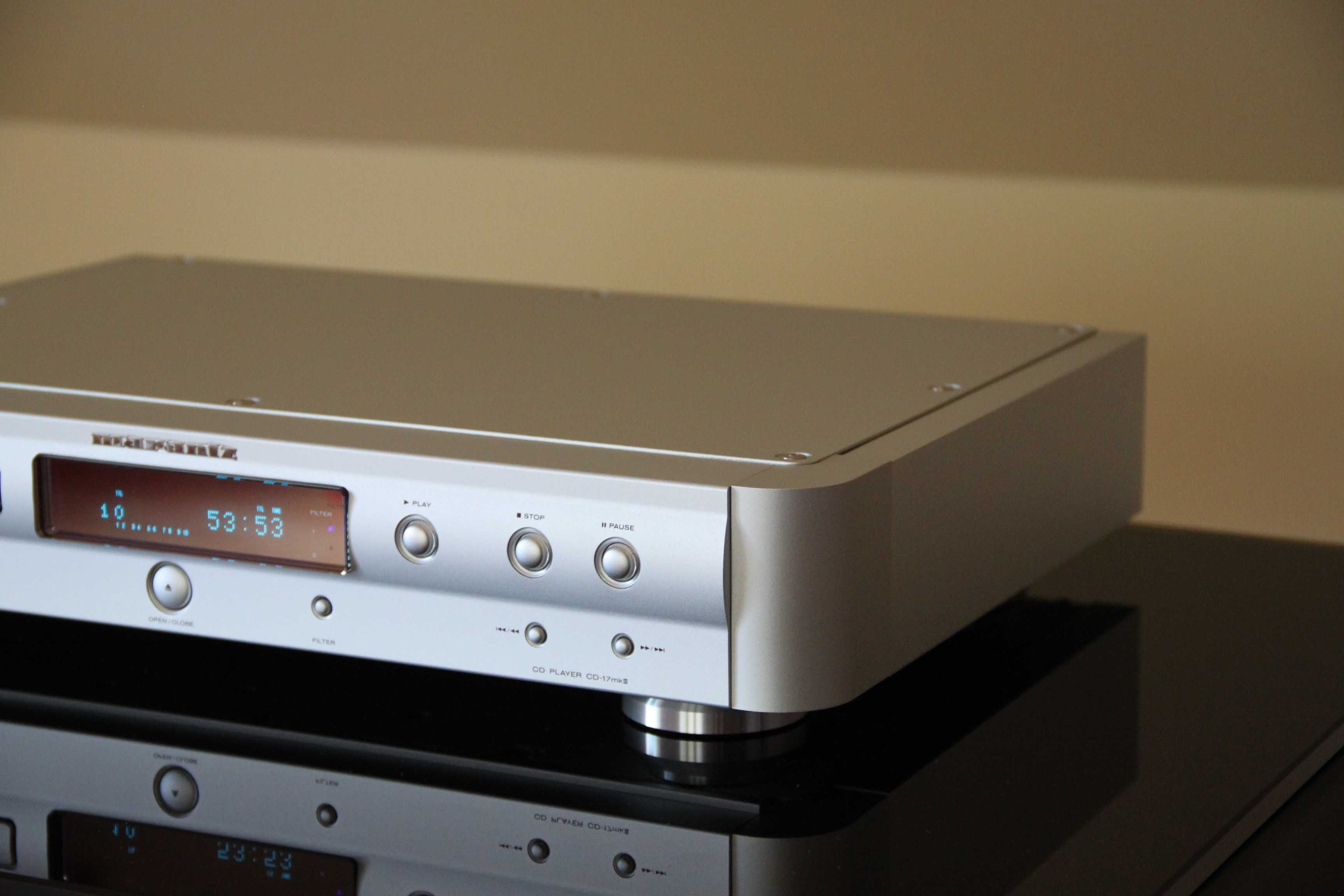 Marantz CD-17 mk III 'M' silver - odtwarzacz CD Premium