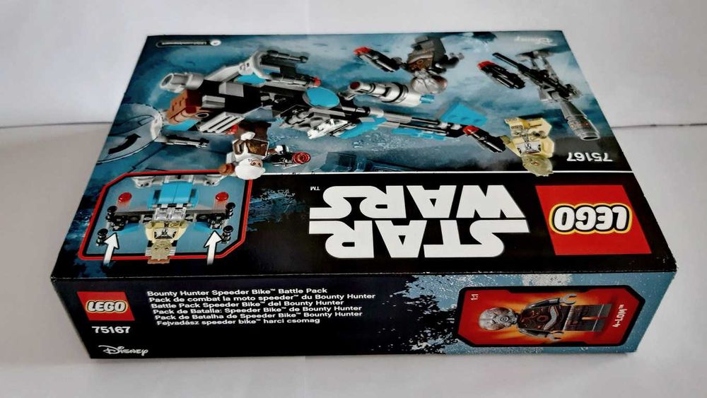 Lego Star Wars 75167 Bounty Hunter Speeder Bike Battle Pack selado