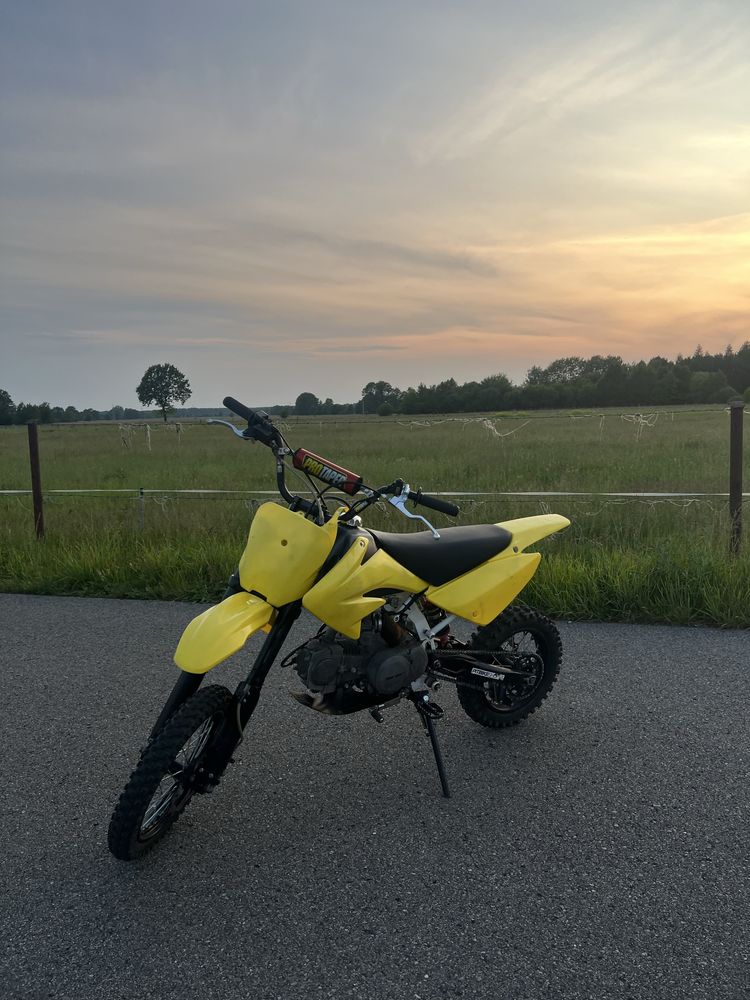 Mrf 120 żólta pitbike cross