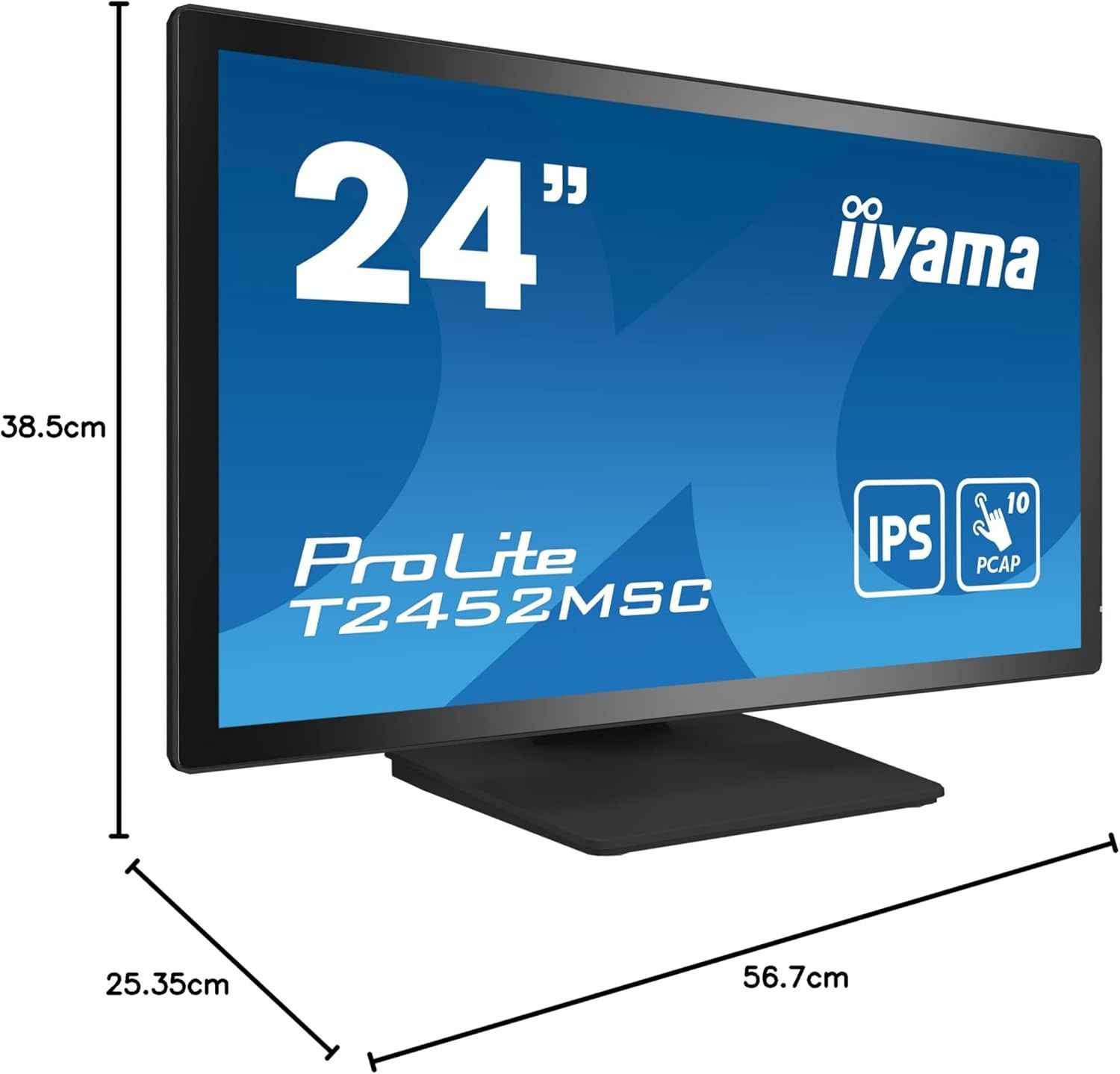 iiyama Prolite T2452MSC-B1 monitor komputerowy