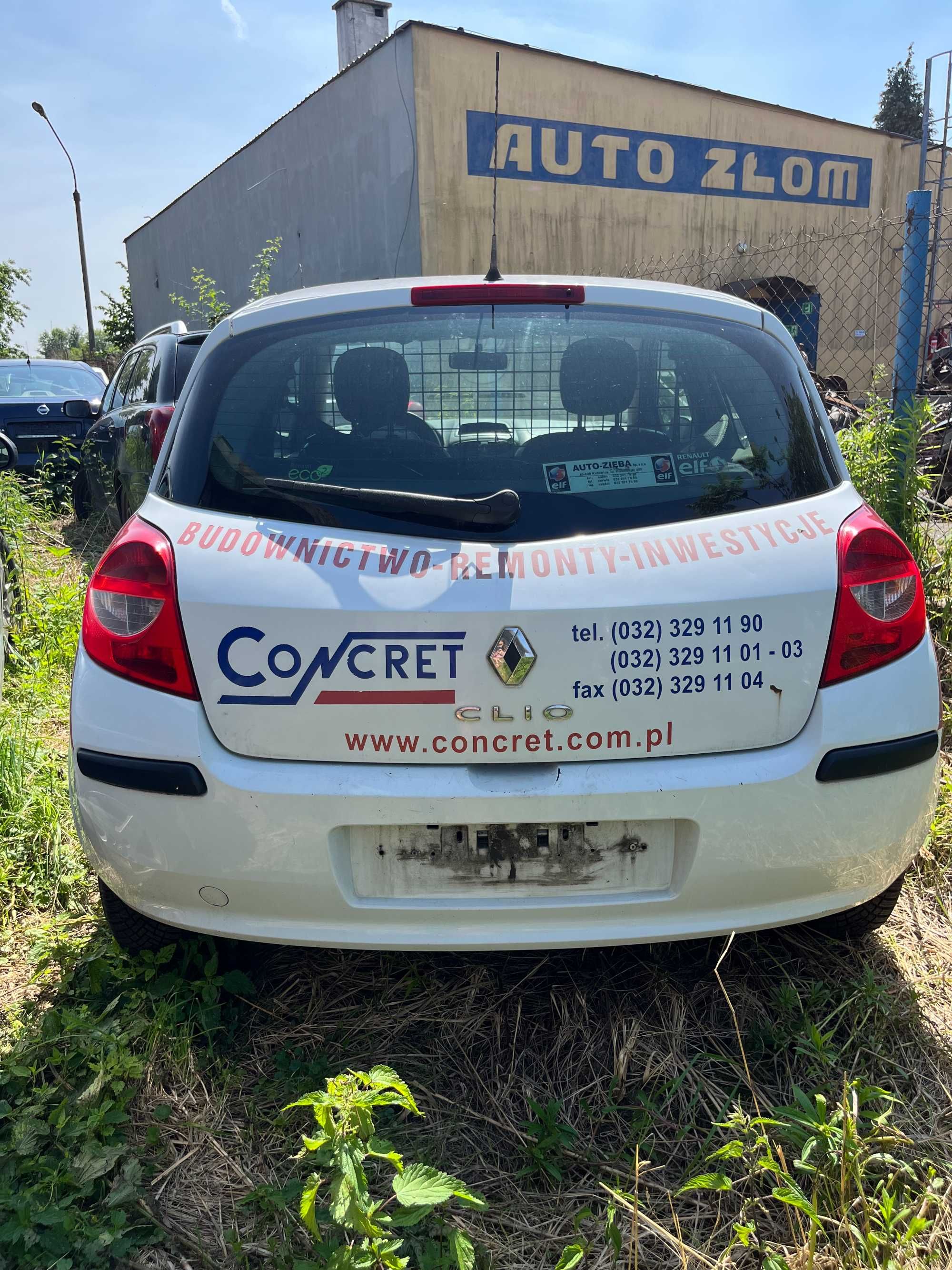 Renault Clio III 1.5 DCI 2008 na części drzwi zderzak maska lampy inne
