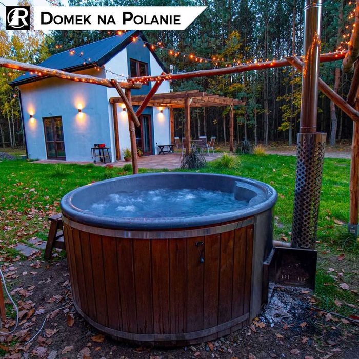 Ranczo w Lesie - Domki z jacuzzi, odludzie.