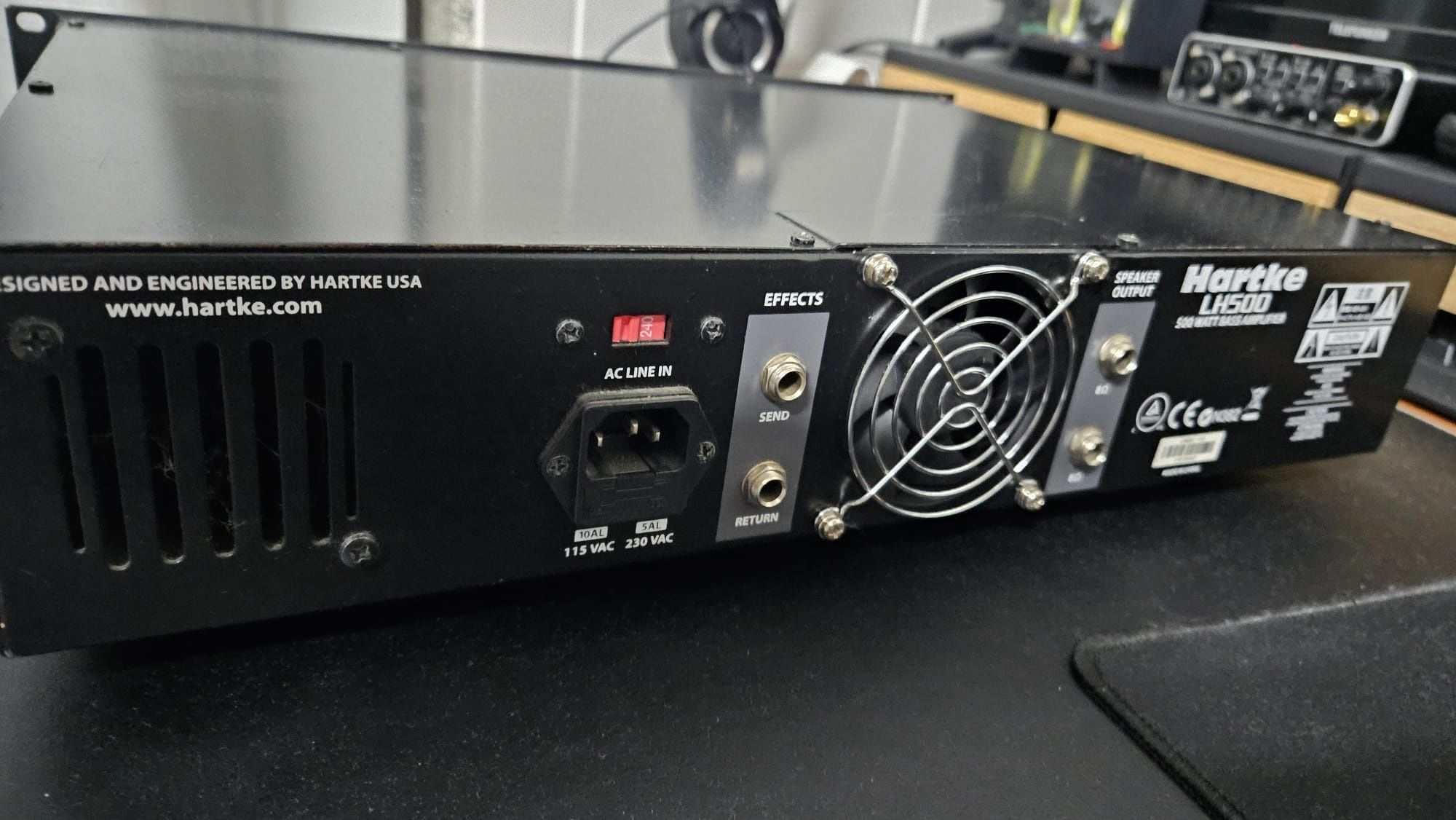 Amplificador Hartke LH500