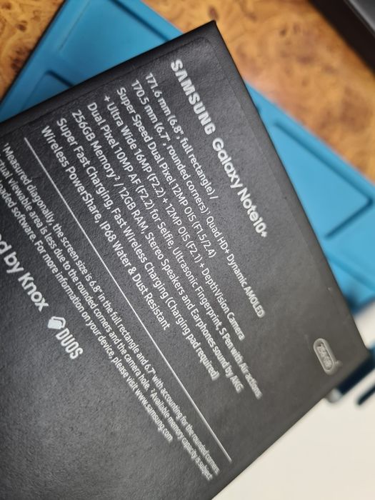 Samsung Galaxy Note 10+ 12/256GB | Stan Idealny | Biały | Folia/Plecki