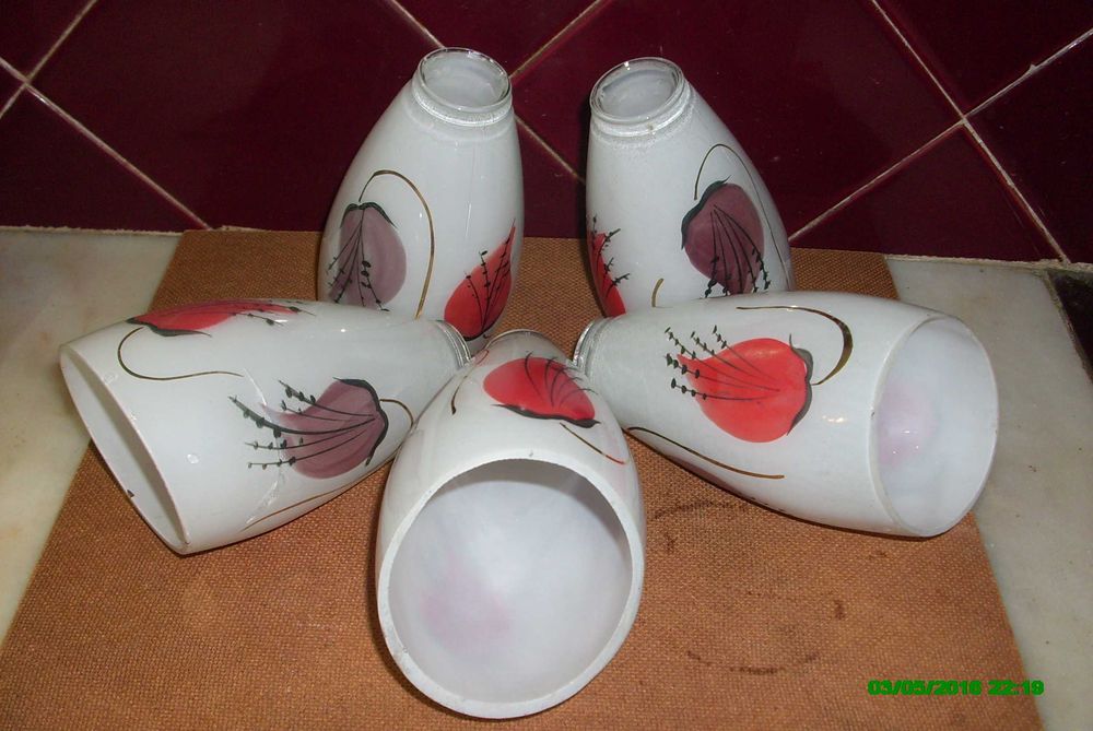 Abatjours, apliques, lanterna, peças latão