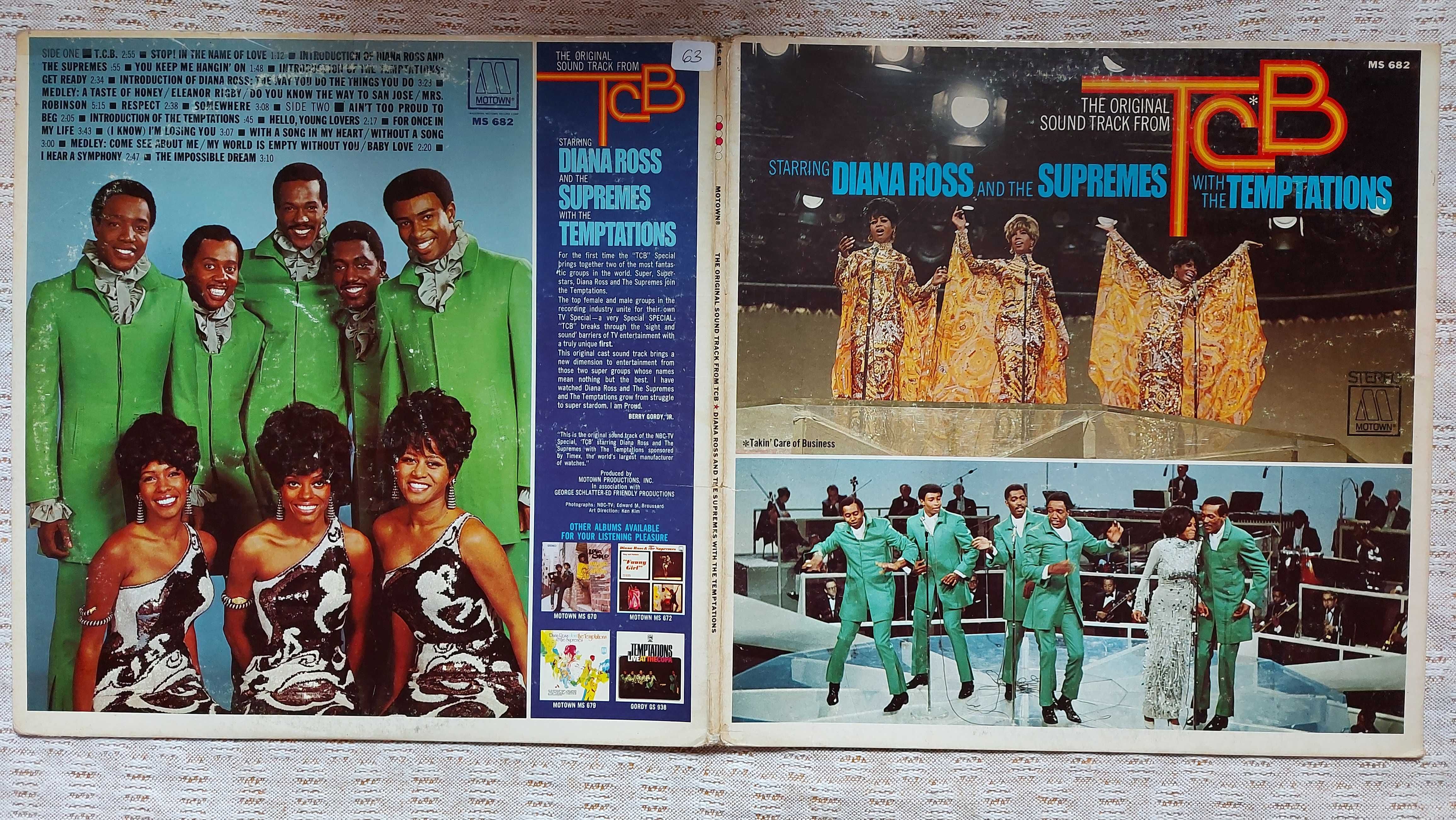 Soundtarck TCB Diana Ross And The Supremes With The Temptations – The