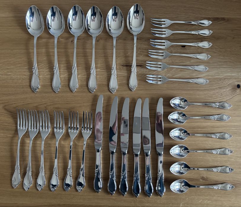 Sztućce posrebrzane Hefra Rapsodia