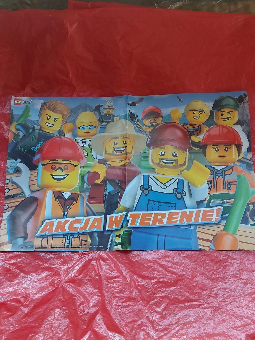 Plakat dwustronny Lego Akcja w Terenie 2023rok