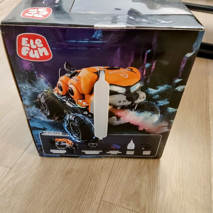 Elefun Interaktywny pojazd kaskaderski zdalnie sterowany buldog! Mega!
