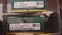 Pamięć RAM 16GB DDR5 - 2x8GB PC5-5600B /  5600 MHz  /  SODIMM
