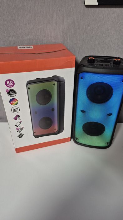 Колонка Bluetooth "8,5*2"  RGB-підсвітка