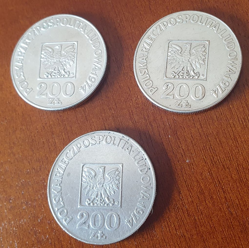 Monety kolekcjonerskie XXX Lat PRL 1974r.