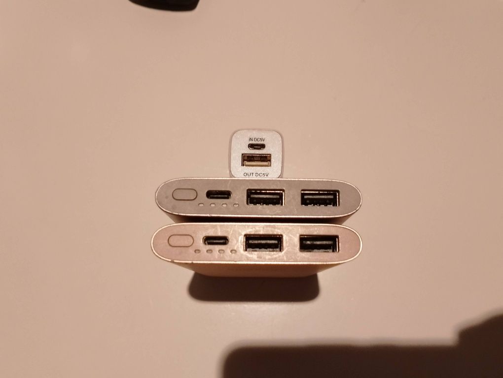 3 szt. Power Bank (Uszkodzone]