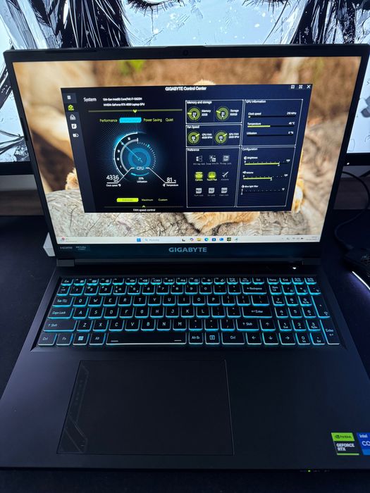 Laptop Gamingowy Gigabyte G6 MF – i7-13620H / RTX 4050 / 32 GB / 1 TB