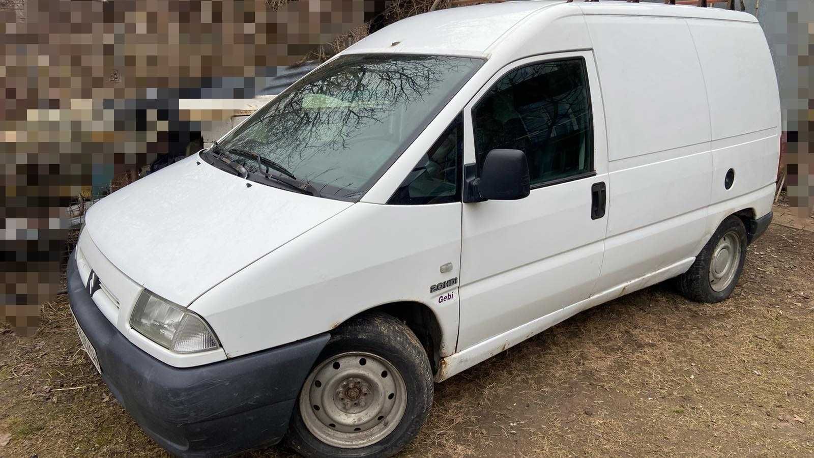 Citroen Jumpy Scudo Expert 2.0 HDi дизель 2001 рік