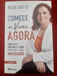 Livro de Rosa Basto comece a viver agora