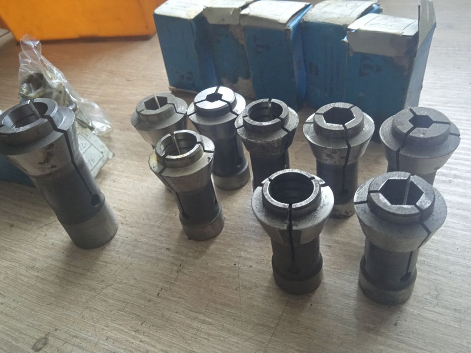 Tuleje zaciskowe do automatów tokarskich