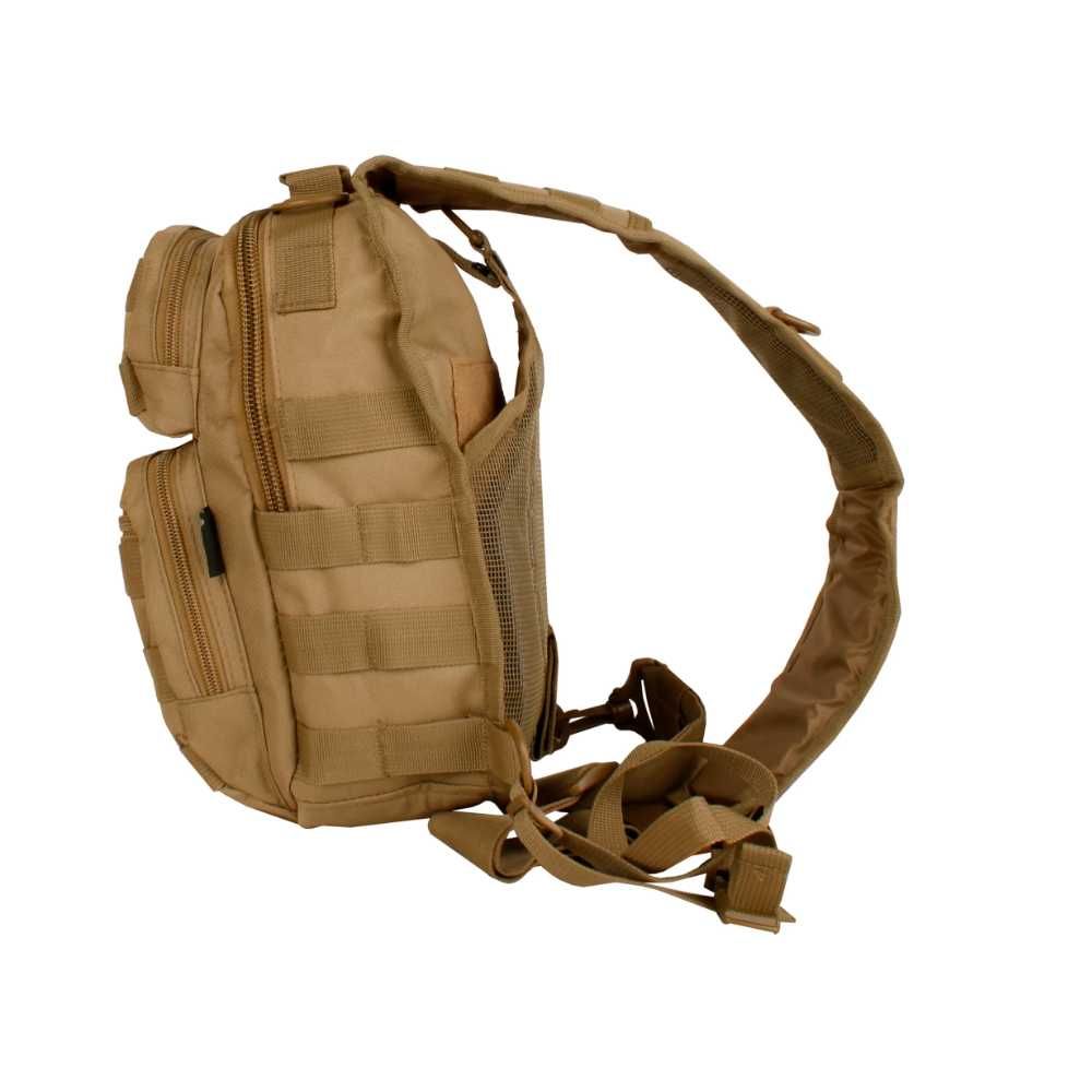 Рюкзак MIL-TEC One Strap Assault Pack 10L однолям-ий (Койот,Олив,Чорн)