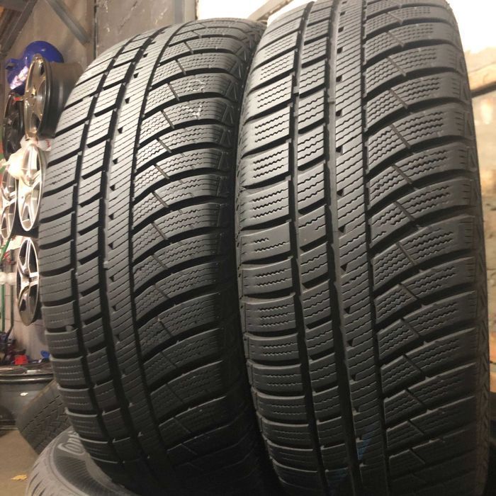 Шини б/у 205/60 R16 Blacklion 4Season Пара Зима