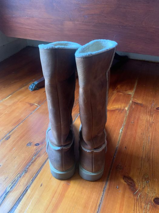 Botas 100% pele 37