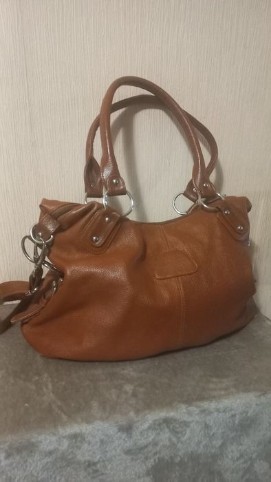 Сумка натуральна шкіряна