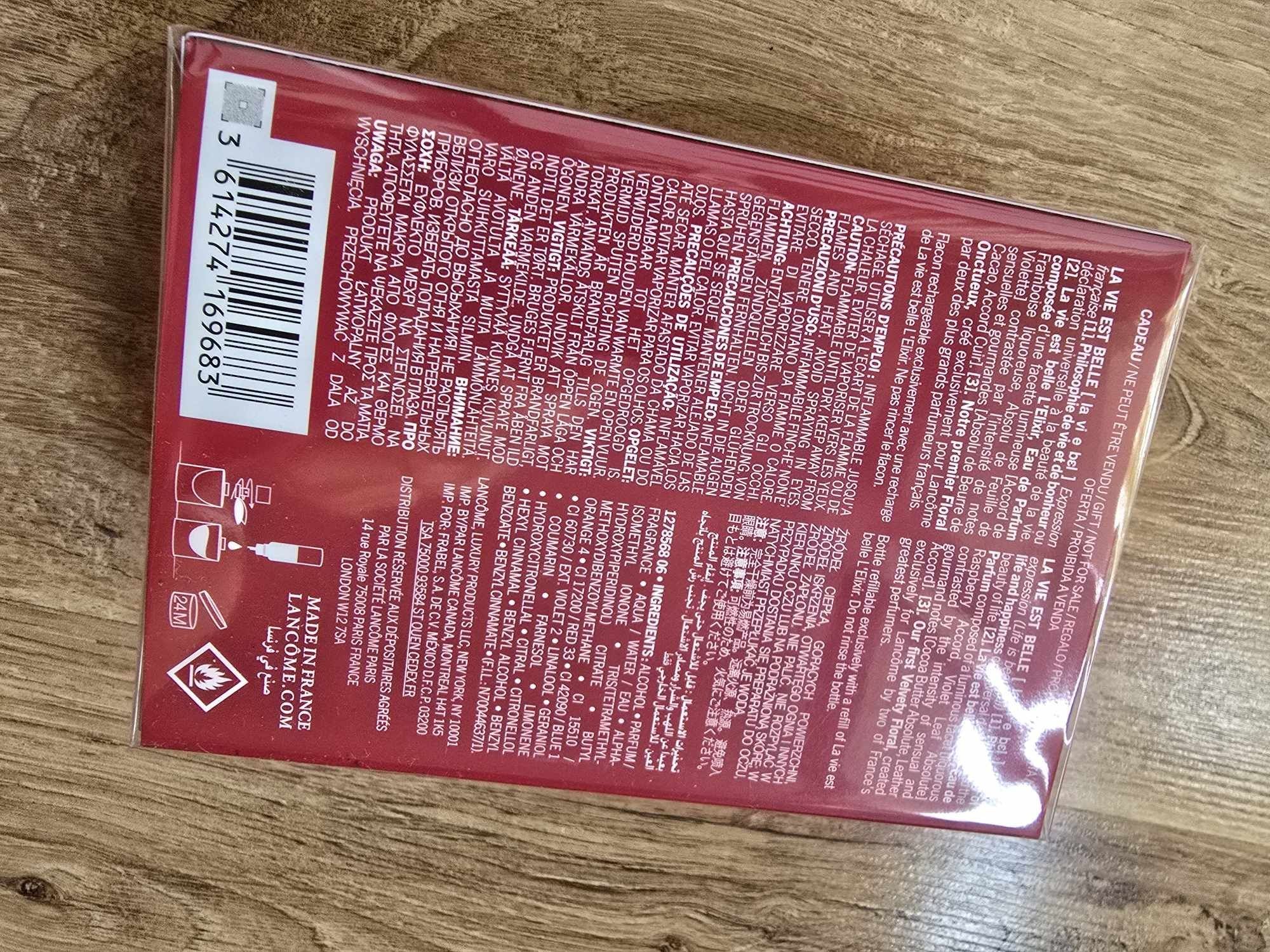La Vie est bell L'eliksire 50 ml.