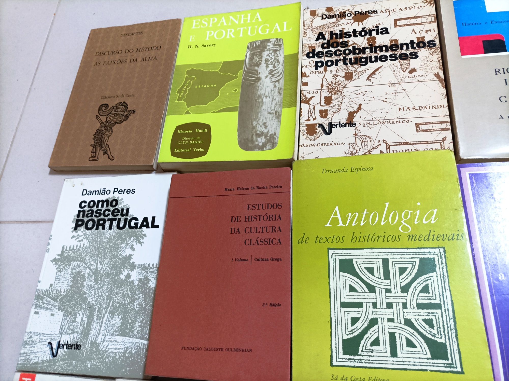 Livros antigos - Filosofia / História